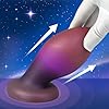 Roluck Liquid Silicone Anal Plug mit starkem Saugnapf Anal Stretcher Prostata Stimulation Männlich Weiblich Anal Butt Plug für Anfänger und Fortgeschrittene Benutzer Masturbator Paar Sex Toy (XL) #4