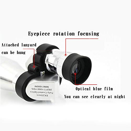 Honelife Portátil Útil Barril de Alta Potência de Alta-definição Low-light Visão Noturna Telescópio