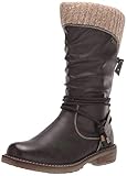 Spring Step womens Mid Calf Boot, Dark Brown, 9 US