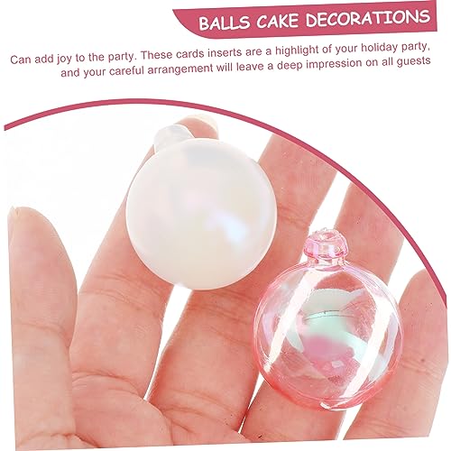 Bolas de burbujas Symphony KOMBIUDA para decorar tartas de cumpleanos infantiles y cupcakes 5