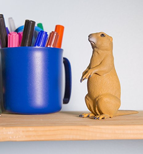 Perro de las praderas Safari Ltd miniatura animal para educación 7