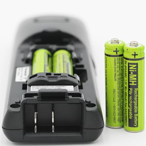 Cerepros 4-Pack BK-40AAABU Replacement Battery Pack for Panasonic Cordless Phone Handset BK40AAABU