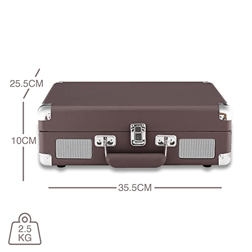 Crosley Cruiser Plus Platine Vinyle – Tourne Disque – Tourne Disque Vinyle – Platine Vinyle Bluetooth – Platines Vinyles… - Les Beatles, Paul McCartney, John Lennon, RIngo Starr, George Harrison Crosley Cruiser Plus Platine Vinyle - Tourne Disque - Tourne Disque Vinyle - Platine Vinyle Bluetooth - Platines Vinyles… – Image 6
