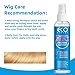 AKBAN Wig Hair Care Spray for Synthetic and Natural Hair Wigs, Smooth and Anti-Frizz, Hydrates & Moisturizes, Cleans and Extends the Life of Your Wig
