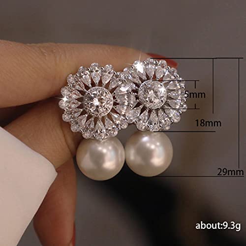 Boucles d'oreilles argent 925 perles de culture d'eau douce - 3