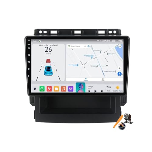 Pantalla para coche de 9" con Android Auto para Forester 2017-2020: sustitución GPS 2 DIN