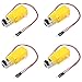 MELIFE 4 pcs TT Motor DC Gearbox Motor Dual Shaft 200RPM DC 3-6V Gear Motor for DIY Smart Car Robot