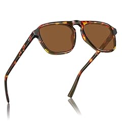 4. Tortoise Frame Brown Lens