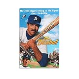 MR. BASEBALL (1992) Affiche du film pour chambre à coucher Esthétique Impression sur toile 20 x 30 cm Sans cadre