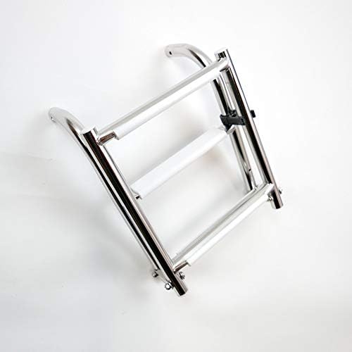 Folding Boarding Ladder 316 Stainless Steel 3 steps for Marine Boat, Marine