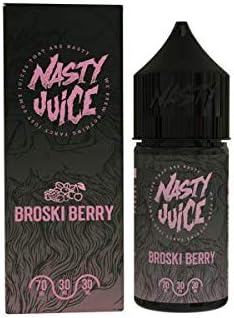 E Liquid by Nasty Juice 60ML 0MG *Free UK DELIVERY* Shortfill Berry Sensation Vape Juice (Broski Berry)