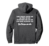 An Die Person Hinter Mir Liebe Person Hinter Mir Pullover Hoodie