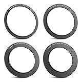 【Anillo de aumento magnético】 Convierta una lente de 58mm/62mm/67mm/72mm en una lente de 77mm. Los anillos step up de 58 a 77mm, 62 a 77mm, 67 a 77mm y 72 a 77mm le permiten utilizar un filtro magnético de tamaño de rosca mayor (77mm) en una cámara con tamaño de rosca menor (58mm, 62mm, 67mm o 72mm)