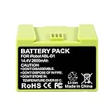 Horbupa 14.4V 2600mAh Lithium Ion Battery for iRobot Roomba i7/i7+/j7/j7+/i3/i4/i8 & e5/e6 Series Replacement Battery Compatible with 20+ Models (7150, 7158, 7556, e5150, e6198)