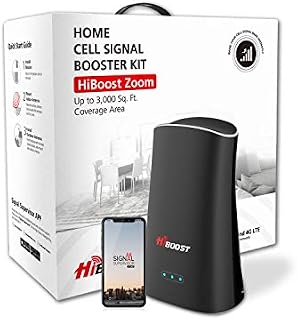 HiBoost Cell Signal Booster for Home and Office Signal Extender Cellular Booster Signal