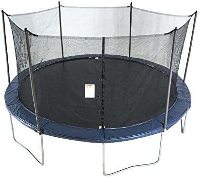 ActivPlay Round Trampoline with Safety Enclosure and Spring Pad