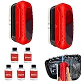 TRYXZSZ Cepillo de Limpieza de Vidrios para Automóviles de 2PCS, Cepillo para Limpiar el Parabrisas, Limpia Parabrisas...