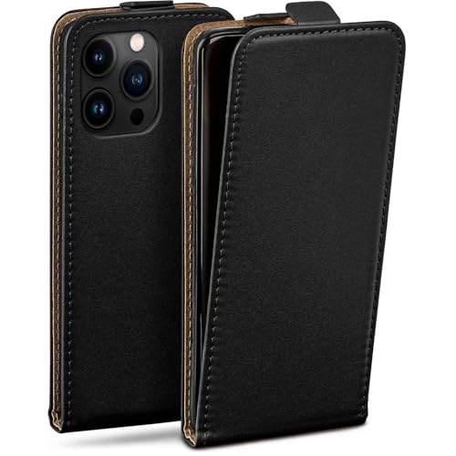 Étui iPhone 16 Pro Max moex housse clapet protection 360 noir