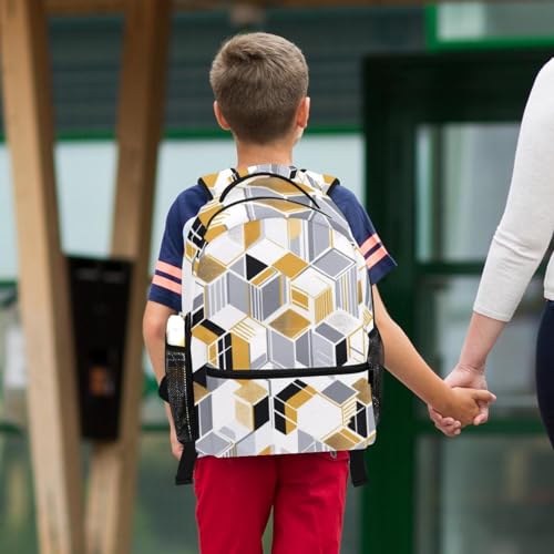 Sac à dos avec trousse géométrique pour ranger toutes ses affaires - 6