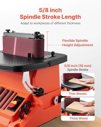 VEVOR Oscillating Belt and Spindle Sander