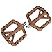 FIFTY-FIFTY Mountain Bike Pedals, Non-Slip MTB Nylon Composite, 9/16