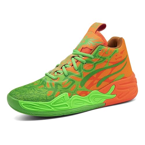 Imagen de Uhclrr Hombre Zapatos De Baloncesto Chico Zapatos Retro Zapatos De Fitness Al Aire Libre Ocio Zapatillas Deportivas Carrera De Trabajo Caminar Entrenador De Ocio