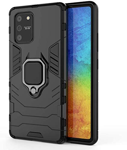 PrimeLike Robot Armor Shockproof Soft TPU and Hard PC Back Cover with Ring Case for Samsung Galaxy S10 Lite/SM-G770F/DSM, SM-G770F/DS - Black (B08PDHFN1B) Amazon Price History, Amazon Price Tracker