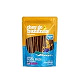 They Go Bananas Dog Treats | Grain Free Dental Fresh Chews | Banana & Mint Flavor, Irresistible & Healthy Dog Treats (11.3 oz, 14 Chews - Medium Breeds)