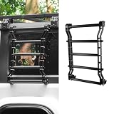 Rear Window Ladder for 2018-2025 Jeep Wrangler JL JLU 2 Door 4 Door Luggage Ladder Rack Multifunctional Flank...