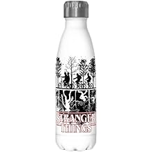 Netflix Stranger Things Upside down 17 oz Stainless Steel Bottle, Multicolor