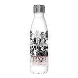 Netflix Stranger Things Upside down 17 oz Stainless Steel Bottle, Multicolor