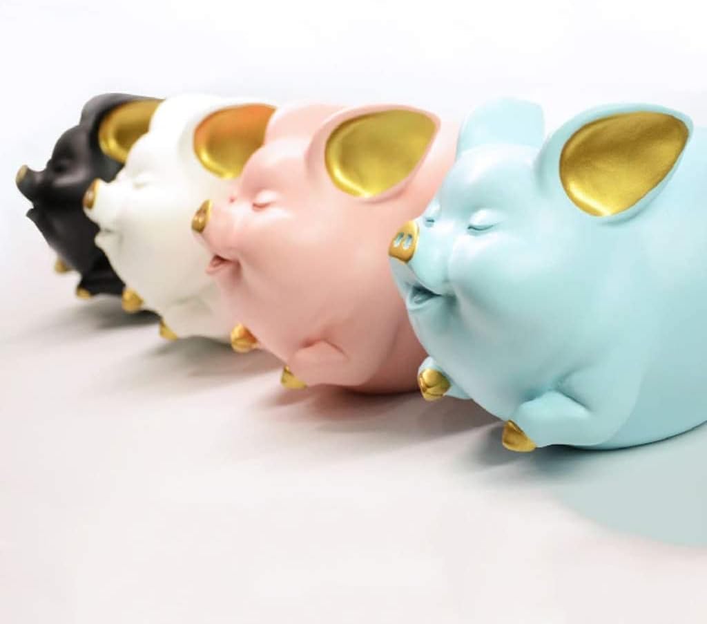 コイン箱 貯金箱 マネー ボックス ちょきん箱 面白いかわいい貯金箱樹脂貯金箱クリエイティブ大容量動物の形の貯金箱大人のギフト家の装