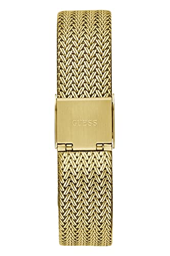Image of Guess Round 38mm Champagne Dial Analog Women Watch - GW0402L2