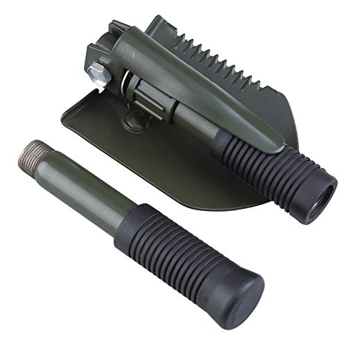 AceCamp Collapsible Utility Shovel, Pick Axe and Saw, Lightweight Portable Folding Shovel for Outdoor Camping and Gardening with Carrying Case - 16 In - Thumbnail 3