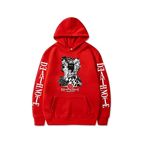 Patrón de anime Death Note Sudadera con capucha 3D Anime Cosplay Disfraz Deportes Casual Camisa...