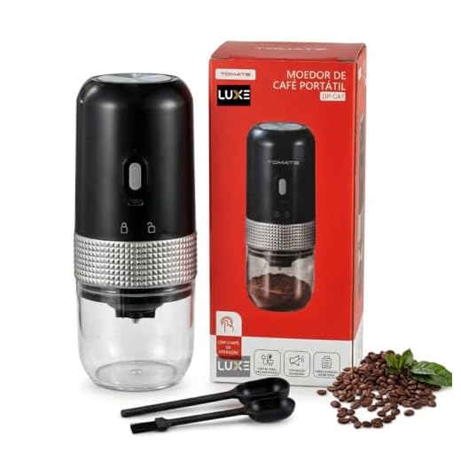 Moedor de Café Portátil Recarregável USB