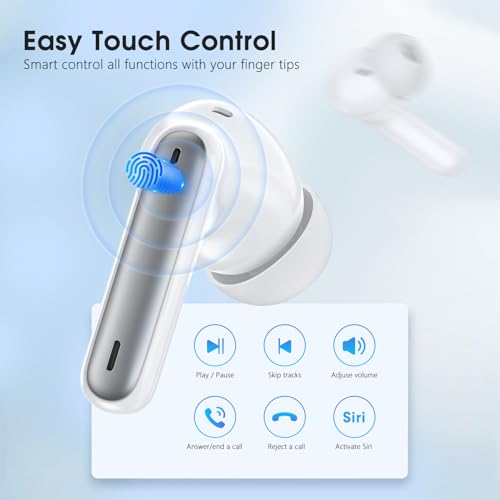 Whykjtek A10 Wireless Earbuds Bluetooth 5.3 Headphones 40 Hrs Playtime thumb #5