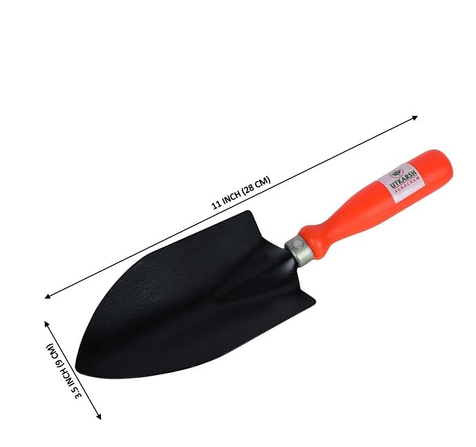 Utkarsh Garden Pruner Cutters, Gloves, Big & Small Hand Trowels, i Weeder, Cultivator, Fork for Indoor/Outdoor Gardening Tools Set for Soil | Durable Home Garden Tools Combo - Pack of 7 Tools