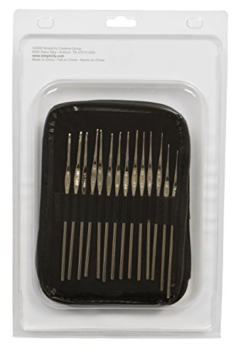 Boye Crochet Master Steel and Aluminum Crochet Hooks Set - 24 hooks