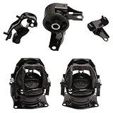 JAVOUKA 5PCS Engine Motor & Transmission Mounts Set Fit for Honda Odyssey Touring EX-L 3.5L 2005-2006, Front Rear Engine and Trans Mount Set OE# A4575/A4583/A6582/A6579/A4555