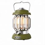 Vintage LED Camping Lantern Rechargeable Battery Powered Lantern