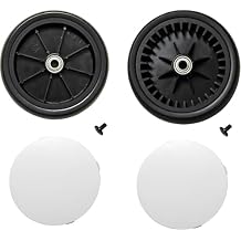 Stroller Bearing Wheels, 2 Pack Rear Wheel Replacement Compatible with YOYO, Chbaby, Kiddopotamus