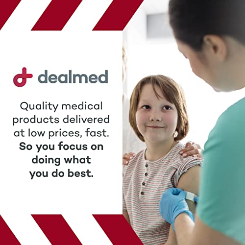 Dealmed Sterile Bordered Gauze Island Dressings – 25 Count, 6" X 6" Gauze Pads, Disposable, Latex-Free, Adhesive Borders With Non-Stick Pads, Wound Dressing For First Aid Kit And Medical Facilities #TOP6