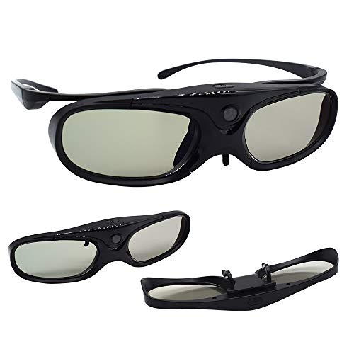 Blibro DLP 3D Glasses Active Shutter Rechargeable Clip on Glasses Compatible with Samsung PANASONIC BenQ W1070 W700 Dell DLP Projectors (1 Pack) Blibro DLP 3D Glasses Active Shutter Rechargeable Clip on Glasses Compatible with Samsung PANASONIC BenQ W1070 W700 Dell DLP Projectors (1 Pack)