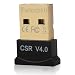 ideapro USB Bluetooth Adapter, 4.0 Dongle Micro Bluetooth Transmitter, Transfer for Laptop Windows 10 Raspberry Pi, Linux, Stereo Headset, Wireless Keyboard Headphone