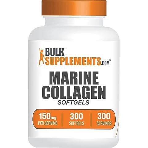 BULKSUPPLEMENTS.COM Marine Collagen Softgels Cover