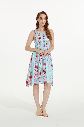 Image of Hawaii Hangover Family Matching Clothes, Pink Hibiscus Vine Turquoise | Family matching Hawaiian outfits, Pink Hibiscus Vine Turquoise, lightweight rayon, machine washable, tropical floral print