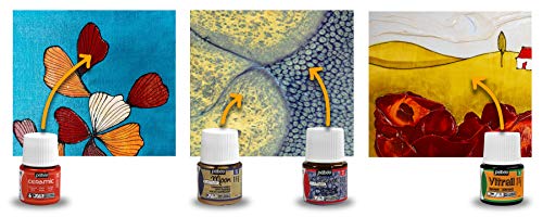 Pebeo Diy Arts & Crafts Supplies Set Of 12 Colors May Vary, 0.67 Fl Oz (Pack Of 12), 8 #TOP3