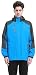 DCmount Übergangsjacke Herren Softshelljacke für Herren mit Kapuze Regenjacke Herren wasserdicht outdoor Jacken für Wandern Camping