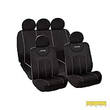 Geeignet für Airbag MoMo SC010BG Sitze Fall 010 11-teilig Farbe Schwarz/Grau